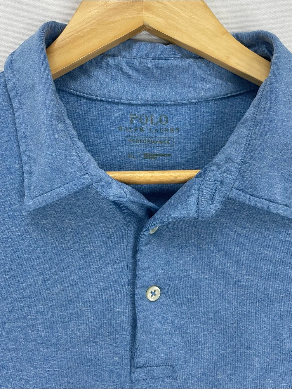 Polo Ralph Lauren Performance Polo Men’s XL Light Blue Stretch Golf In excellent
